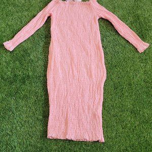 Boohoo Midi Maternity Dress- Size 12